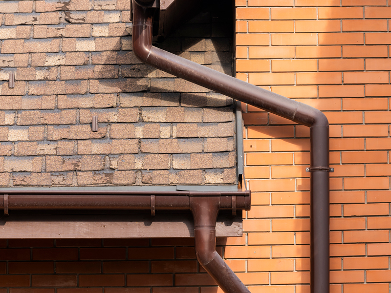 gutters and downspouts